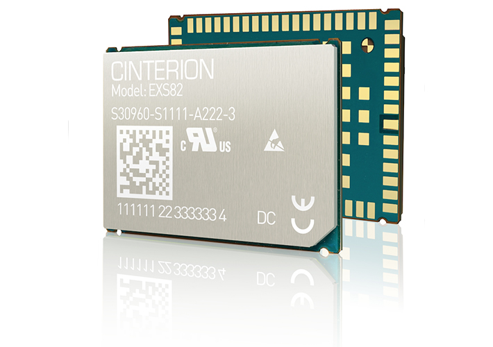 Foto Plataforma con módulo LPWA Cinterion y módem LTE IoT de Qualcomm.